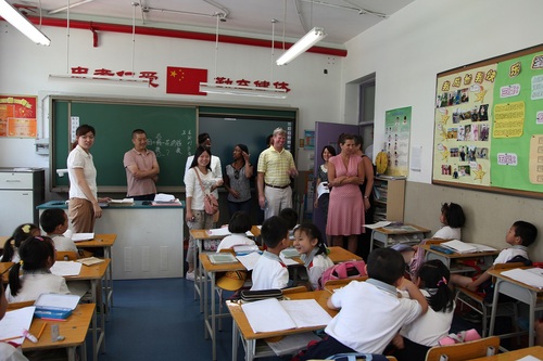 参观双榆树一小 参观双榆树一小