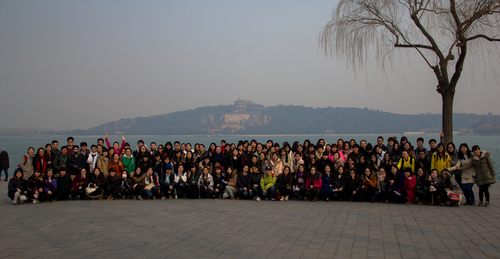 颐和园合影留念 颐和园合影留念