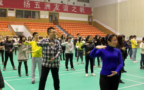 一日之计在于晨练太极拳早操 一日之计在于晨练太极拳早操