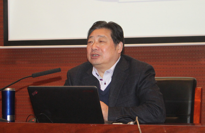 北京语言大学党委书记李宇明教授为参训学员讲座 北京语言大学党委书记李宇明教授为参训学员讲座